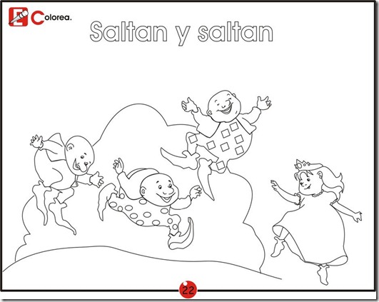 jump and jump, free coloring pages | Coloring Pages
